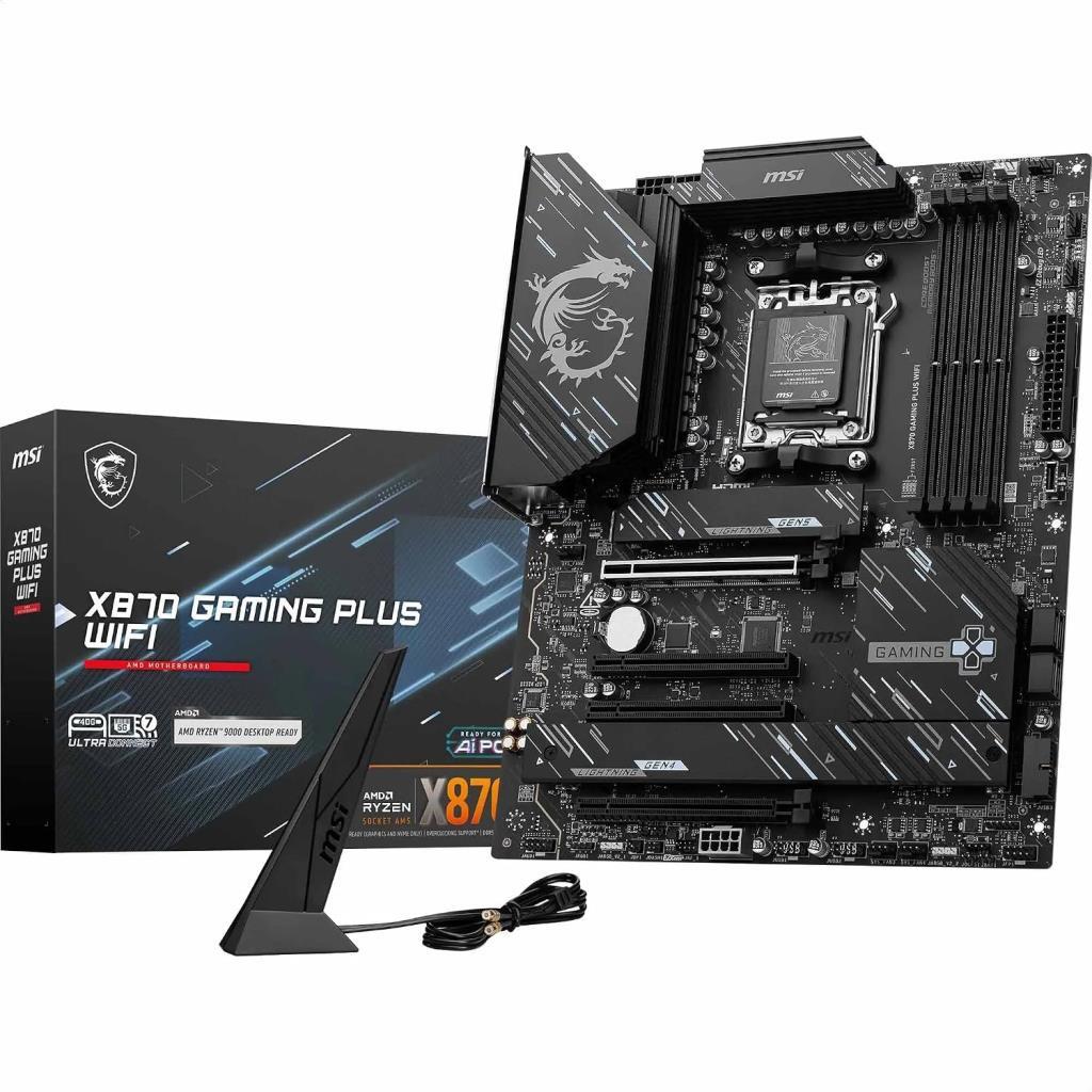 MSI X870 Gaming Plus Wi-Fi AMD AM5 DDR5 ATX Anakart