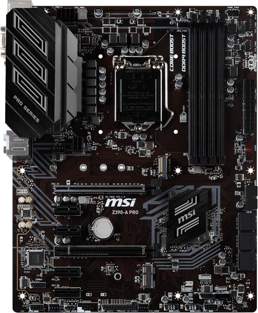 MSI Z390-A Pro Intel LGA1151 DDR4 ATX Anakart Teşhir
