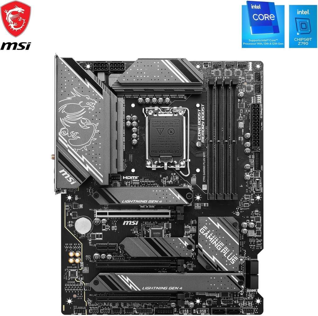 MSI Z790 Gaming Plus Wi-Fi Intel LGA1700 DDR5 ATX Anakart - OUTLET