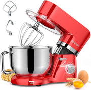 Powwa Stand Mikser 1500W 6.2 QT (5.9 LT) Tilt-Head Elektrikli Mutfak Şefi Teşhir