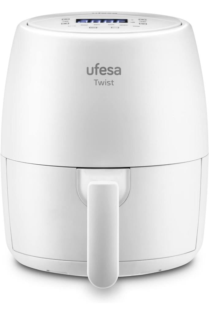 Twist Airfryer, 2 L, 6 Programlı, 1200 W, Zaman Ayarlı Saat, 80 ila 200 derece Sıcaklık, Yapışmaz Kaplama , Beyaz