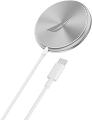 Nautica CH200 Wireless Kablosuz 15W Hızlı Şarj Cihazı Magsafe Uyumlu Beyaz Teşhir