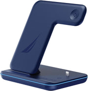 Nautica CH400 3'in 1 Kablosuz 15W Hızlı Şarj istasyonu MagSafe Uyumlu Navy