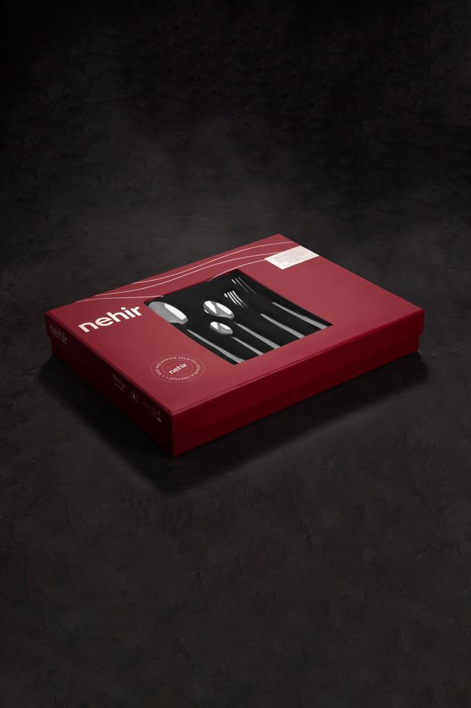 Nehir Dila Sade 60 Parça 12 Kişilik Çatal Kaşık Takımı Teşhir