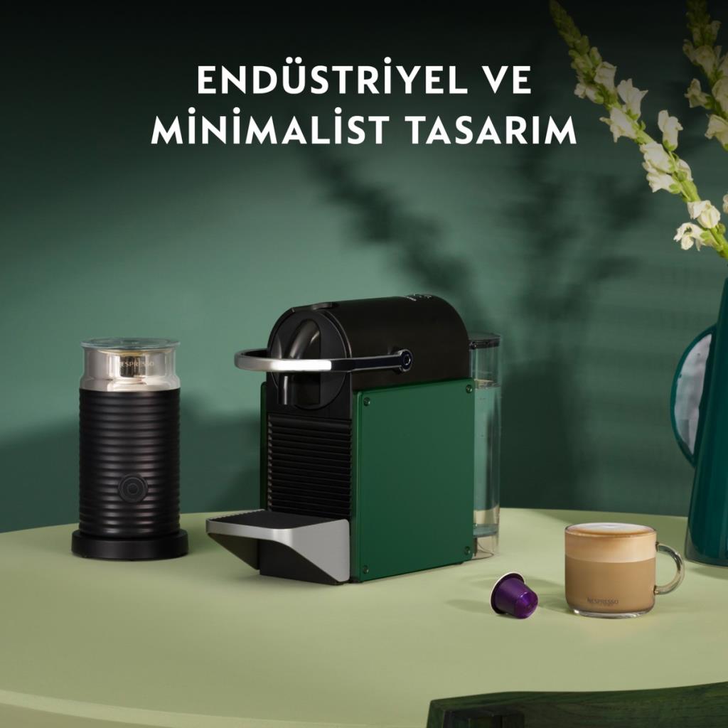 Nespresso Pixie C62 Yeşil Kapsül Kahve Makinesi