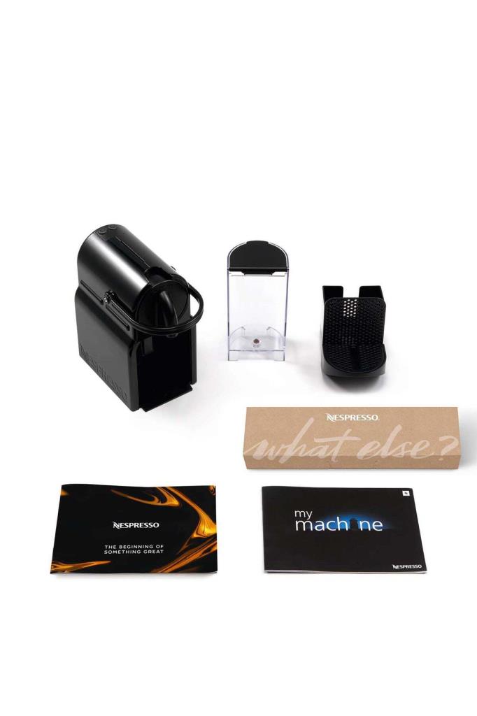 Nespresso Inissia D40 Black Espresso Makinesi Teşhir