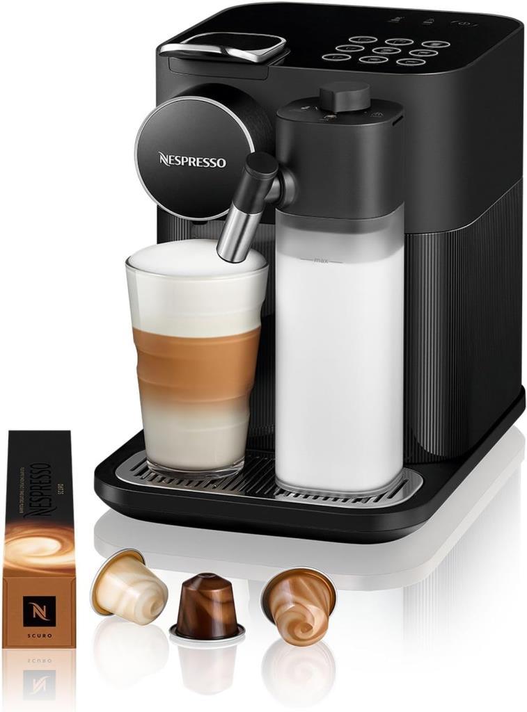 Nespresso F541 Gran Lattissima Siyah Kapsül Kahve Makinesi Teşhir