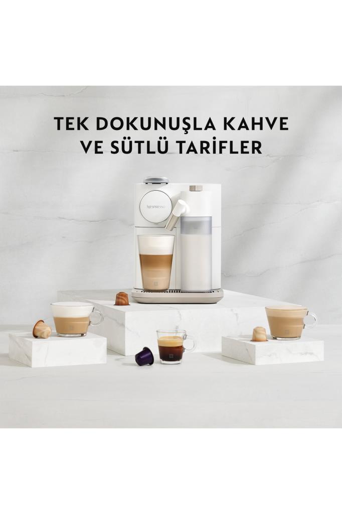Nespresso F541 Gran Lattissima Siyah Kapsül Kahve Makinesi Outlet