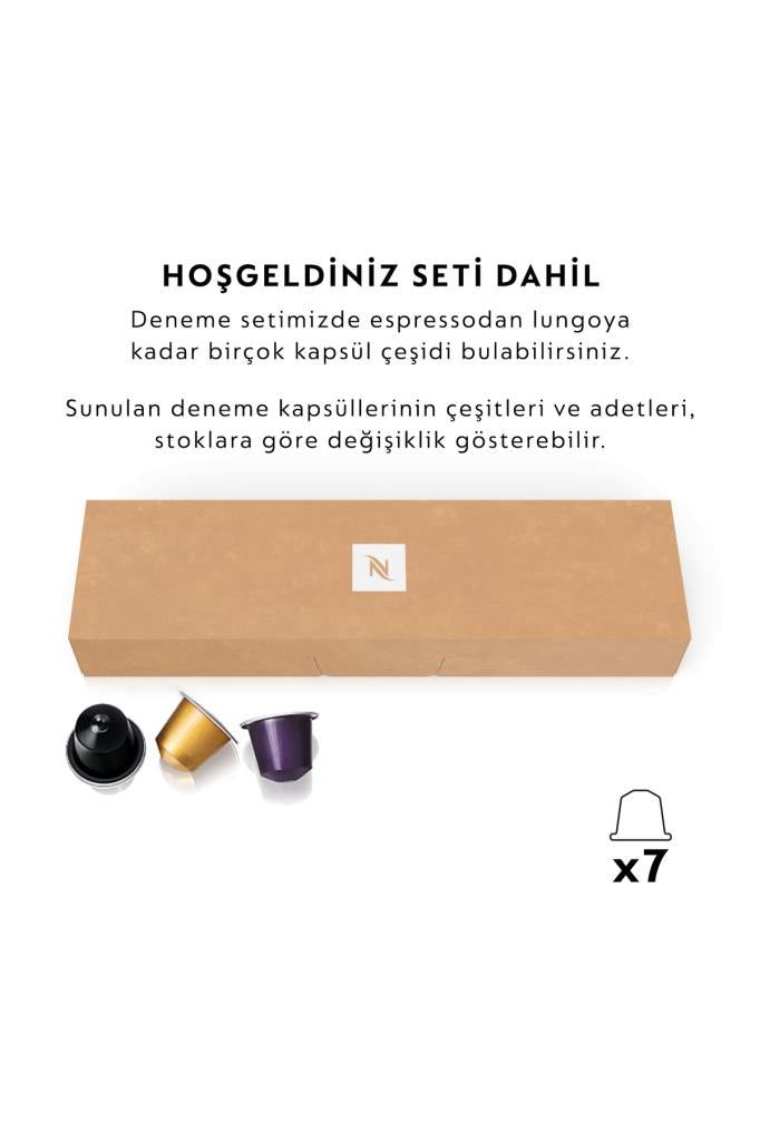 Nespresso F541 Gran Lattissima Siyah Kapsül Kahve Makinesi Outlet