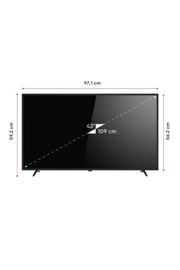 Next YE-43020GG4 Full HD 43" 109 Ekran Uydu Alıcılı Google Smart LED TV