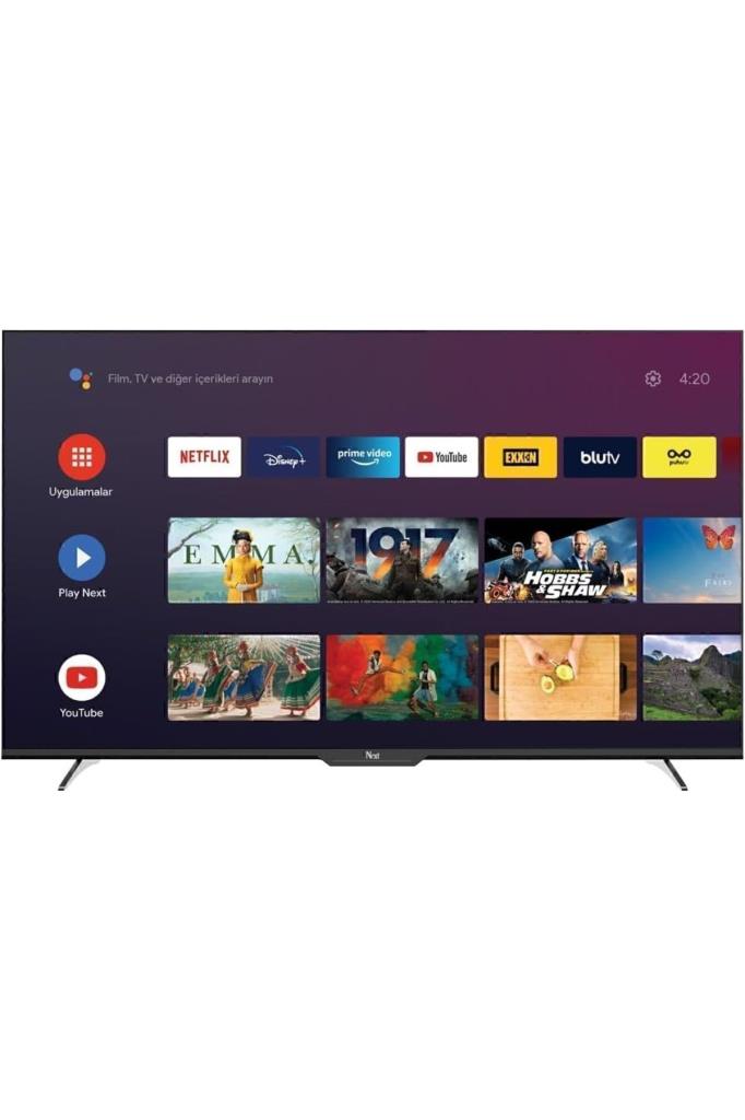 Next YE-55GFSG7-4K 4K Ultra HD 55" 140 Ekran Uydu Alıcılı Android Smart LED TV Outlet