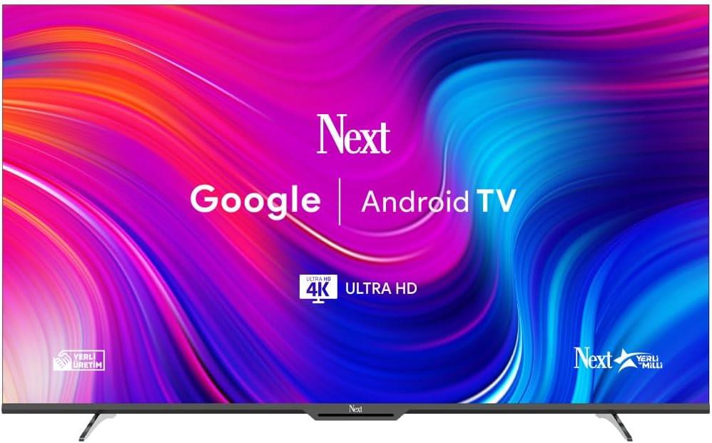 Next YE-55GFSG7-4K 4K Ultra HD 55" 140 Ekran Uydu Alıcılı Android Smart LED TV Teşhir