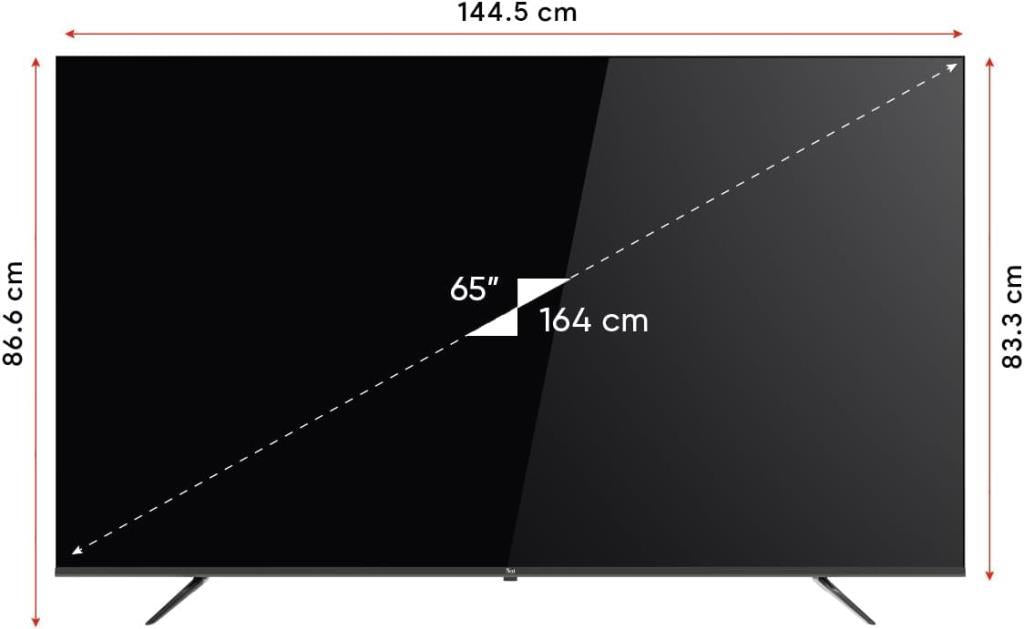 Next YE-65GFSG8-QLED 4K Ultra HD 65" 165 Ekran Uydu Alıcılı Google Smart QLED TV Outlet