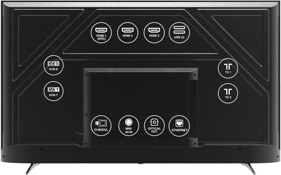 Next YE-65GFSG8-QLED 4K Ultra HD 65" 165 Ekran Uydu Alıcılı Google Smart QLED TV Outlet