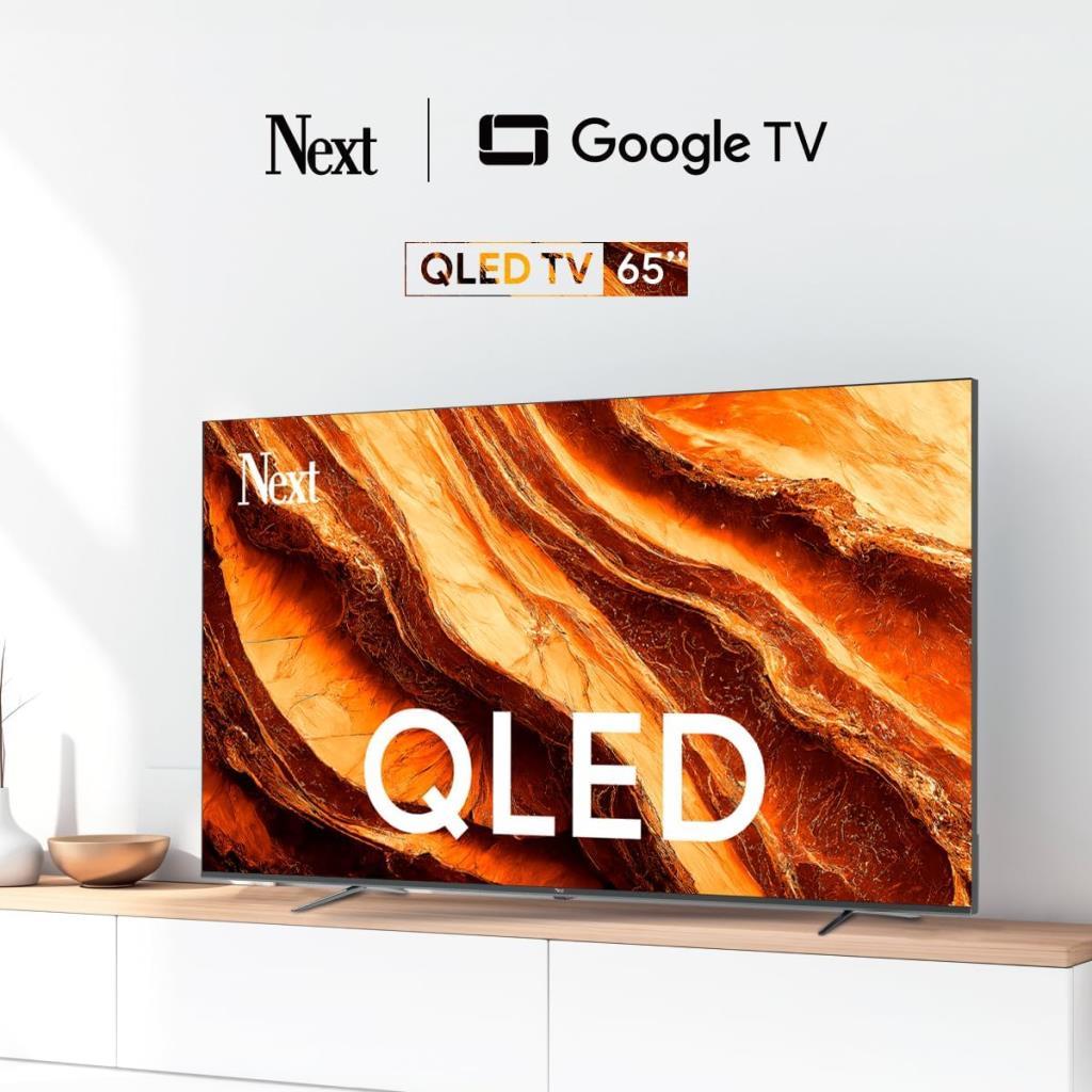 Next YE-65GFSG8-QLED 4K Ultra HD 65" 165 Ekran Uydu Alıcılı Google Smart QLED TV Outlet