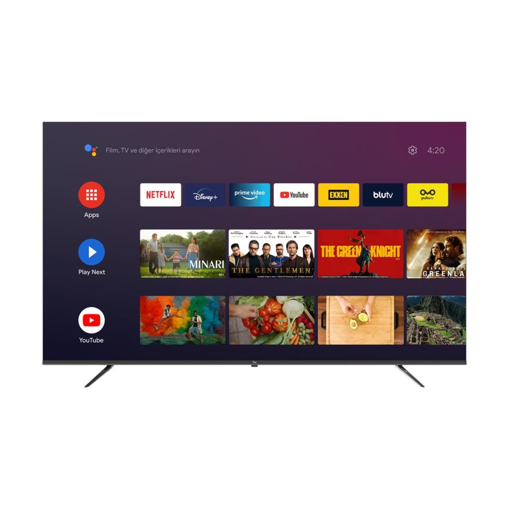 Next YE-75EFSG7 4K Ultra HD 75" 190 Screen Satellite Receiver Google Smart QLED TV - OUTLET