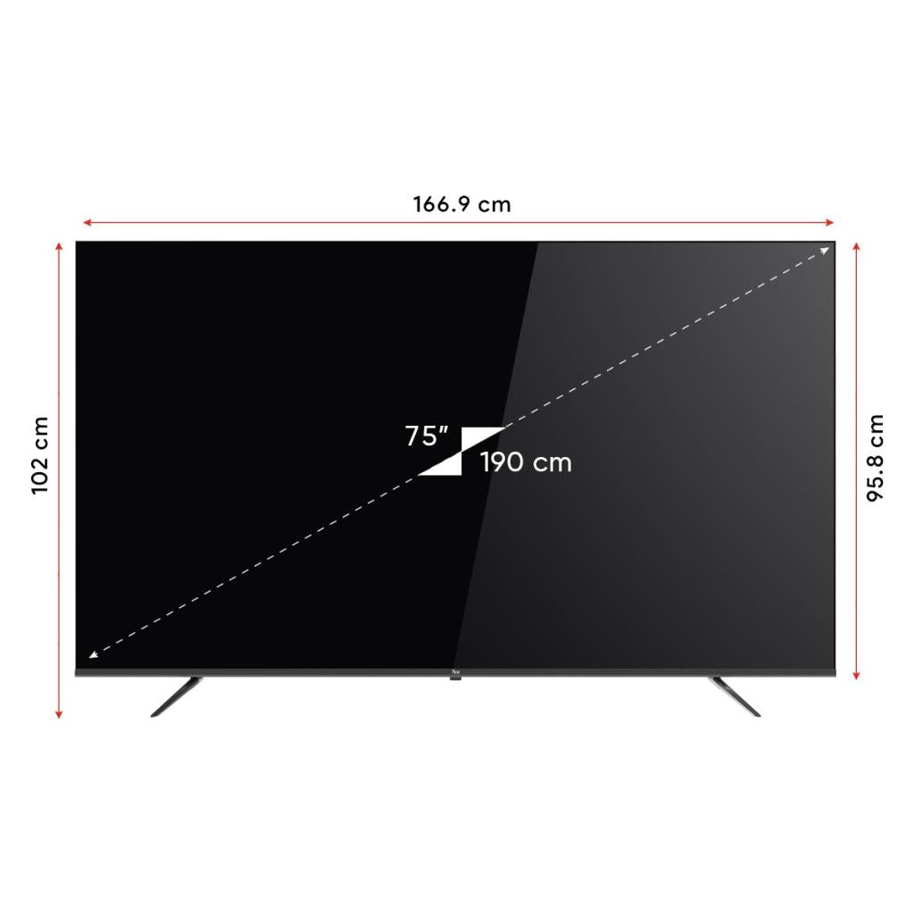 Next YE-75EFSG7 4K Ultra HD 75" 190 Ekran Uydu Alıcılı Google Smart QLED TV - OUTLET