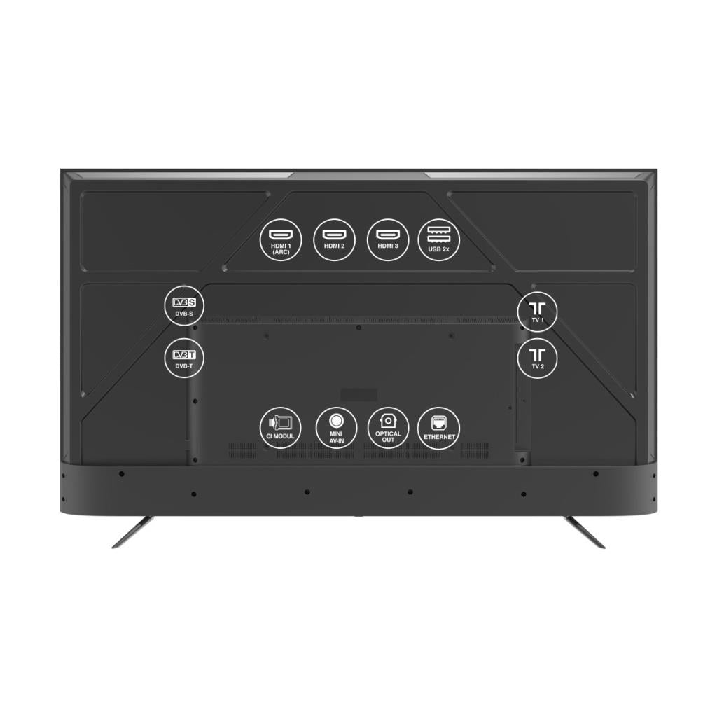 Next YE-75EFSG7 4K Ultra HD 75" 190 Ekran Uydu Alıcılı Google Smart QLED TV - OUTLET