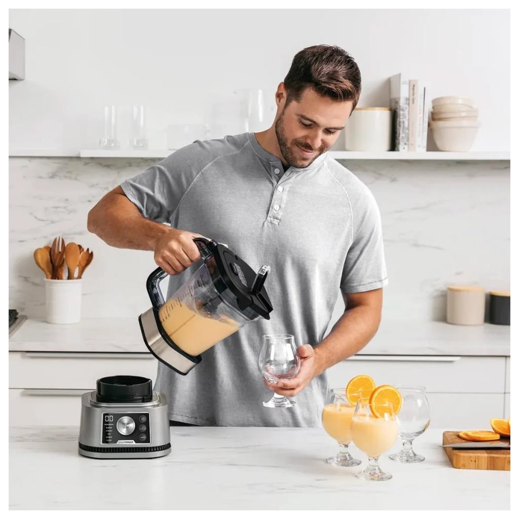 Ninja Foodi Power, 3-in-1 Akıllı Tork Ve Auto-IQ Sistemli Nutri Blender, 1200W, 6 Programlı, 2.1