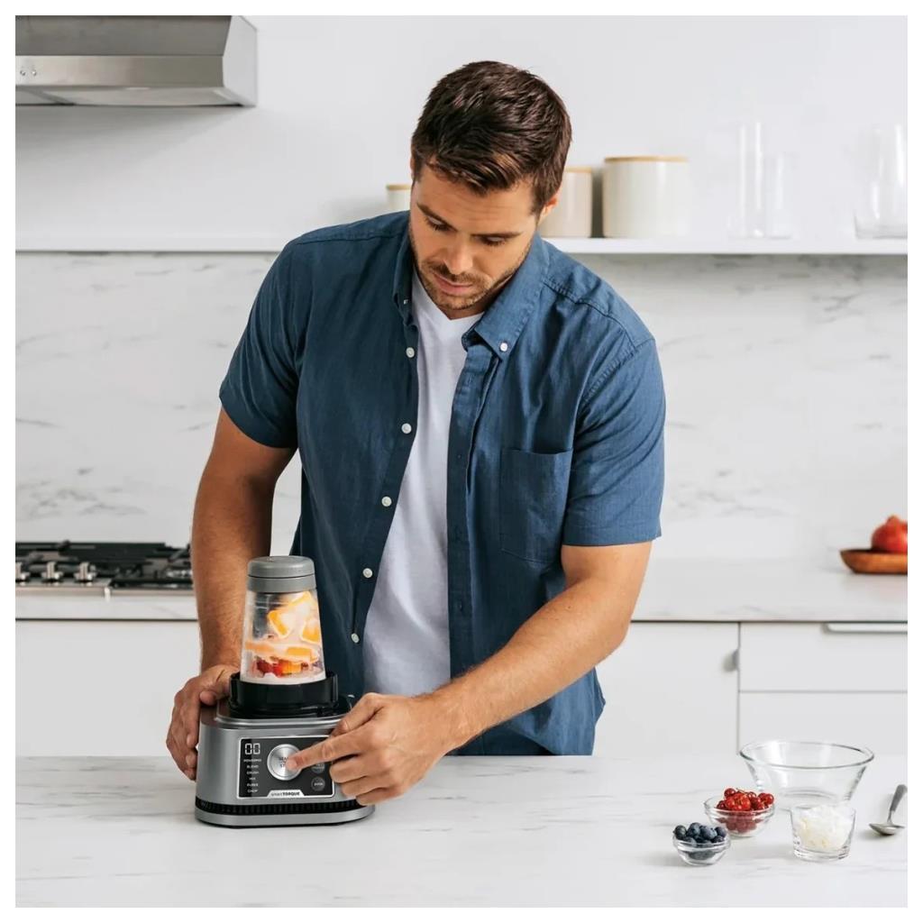 Ninja Foodi Power, 3-in-1 Akıllı Tork Ve Auto-IQ Sistemli Nutri Blender, 1200W, 6 Programlı, 2.1