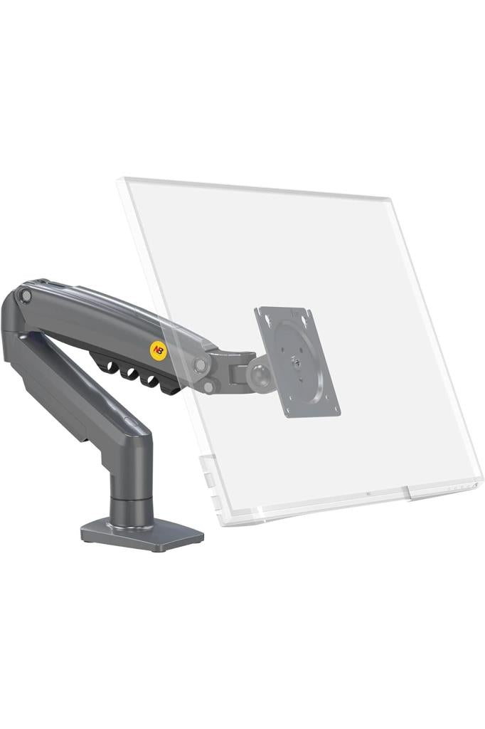 North Bayou F80-G Gri 17-30 inç Tek Kollu Amortisörlü Monitör Standı