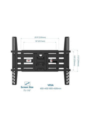 North Bayou SP5 75-110 inç Hareketli TV Askı Aparatı Outlet