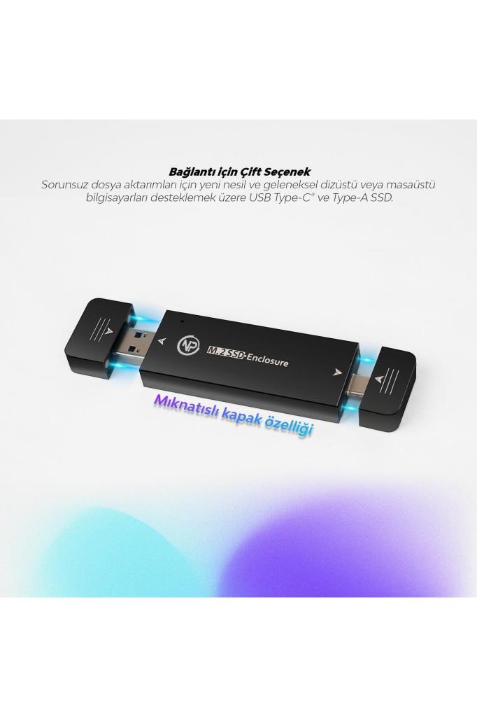 Npo DK01 Type-C M.2 SSD Harddisk Kutusu - TEŞHİR