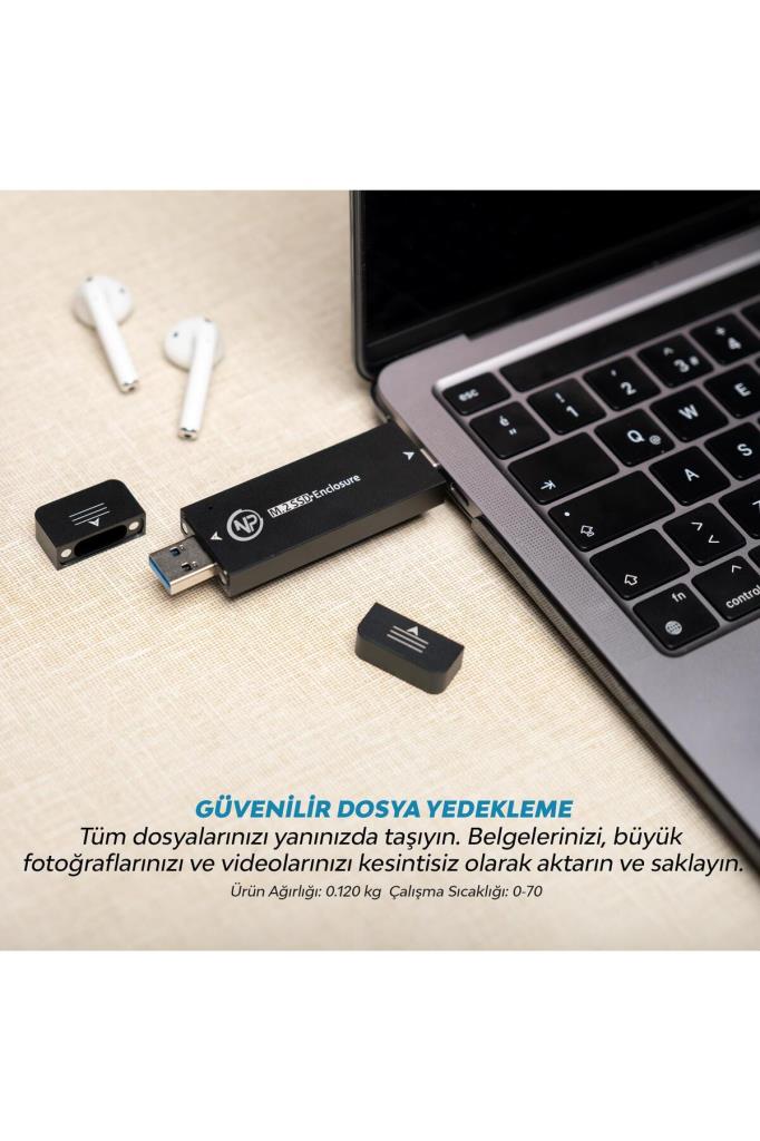 Npo DK01 Type-C M.2 SSD Harddisk Kutusu - TEŞHİR