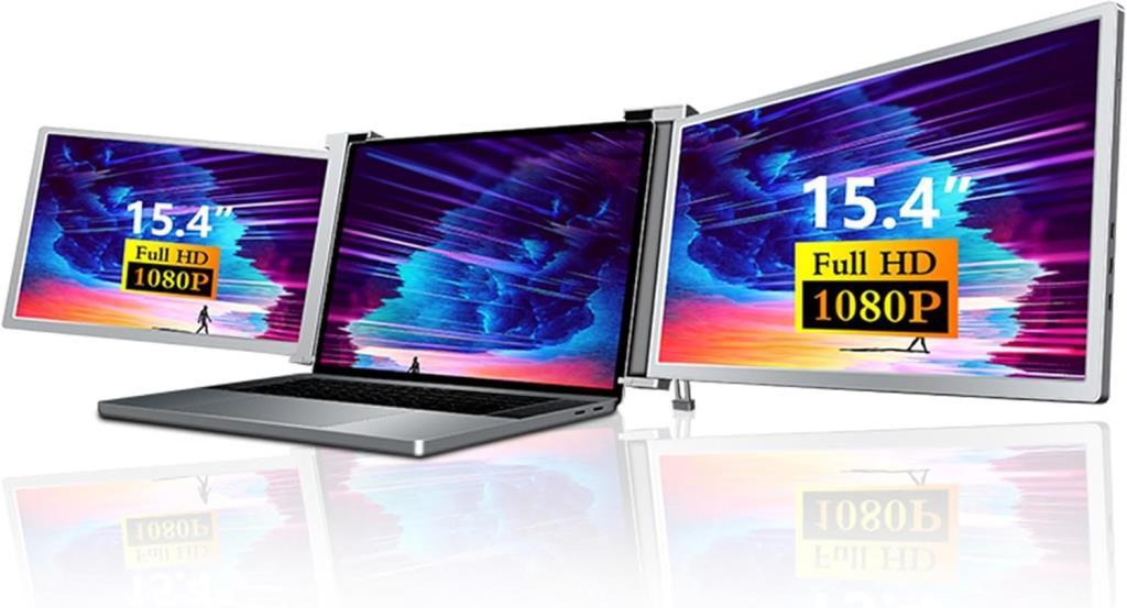 Npo NPM20 15.4" 14 ms Full HD IPS 60 Hz 2'li Taşınabilir Monitör Outlet