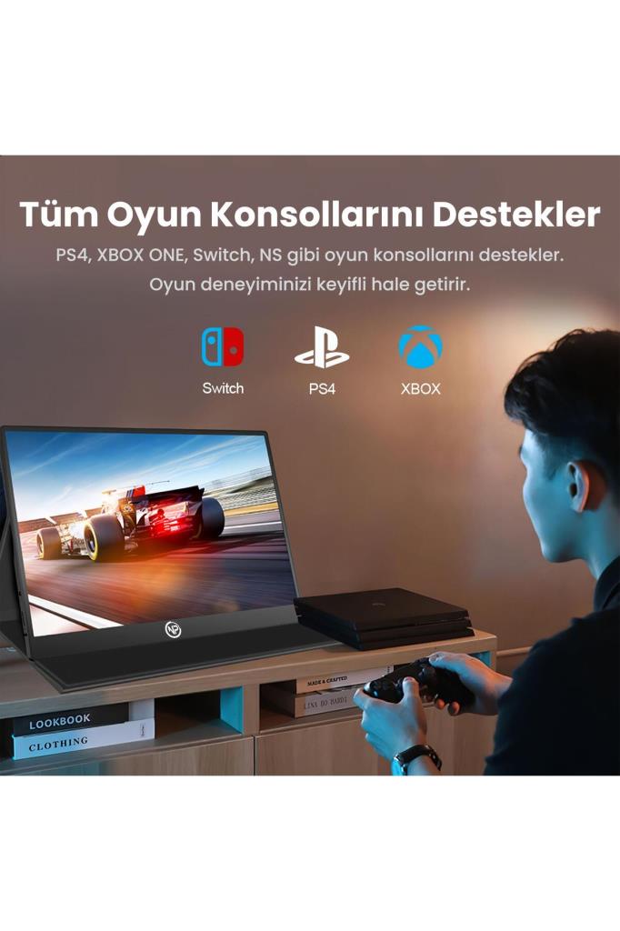 Npo NPM6 15.6" 5 ms Full HD IPS 60 Hz Taşınabilir Monitör Teşhir