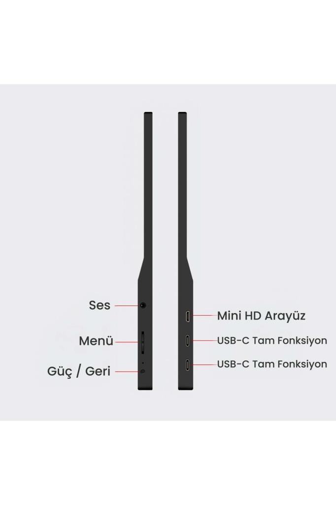 Npo NPM6 15.6" 5 ms Full HD IPS 60 Hz Taşınabilir Monitör Teşhir