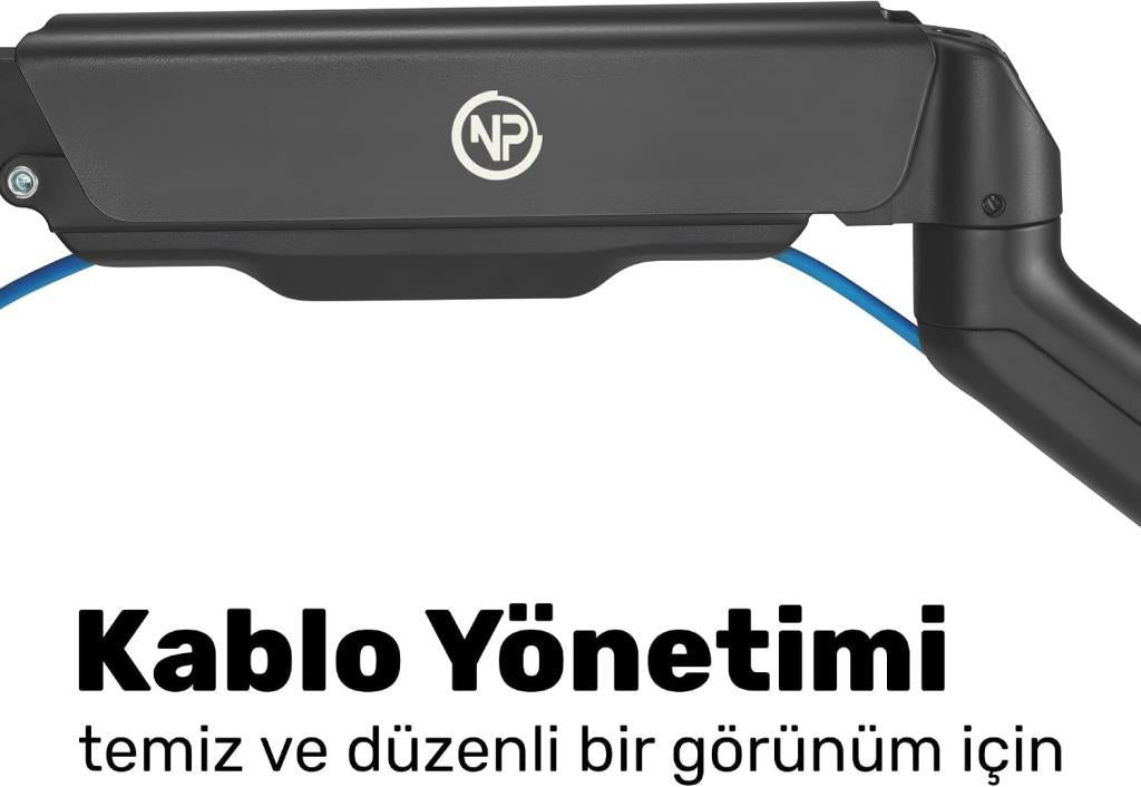 Npo STD46012B Airgrip 17-32 inç Tek Kollu Amortisörlü Monitör Standı - Outlet