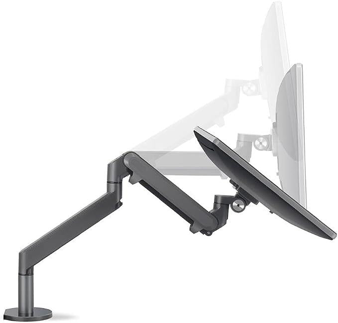 Npo STD7080G Siyah 10-27 inç İki Kollu Amortisörlü Monitör Standı - OUTLET