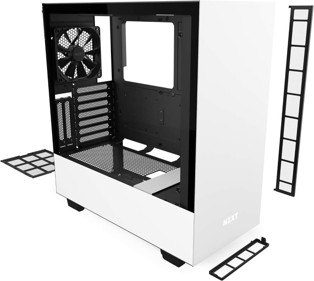 NZXT H510i CA-H510I-W1 Fanlı Beyaz ATX Oyuncu Kasası - TEŞHİR