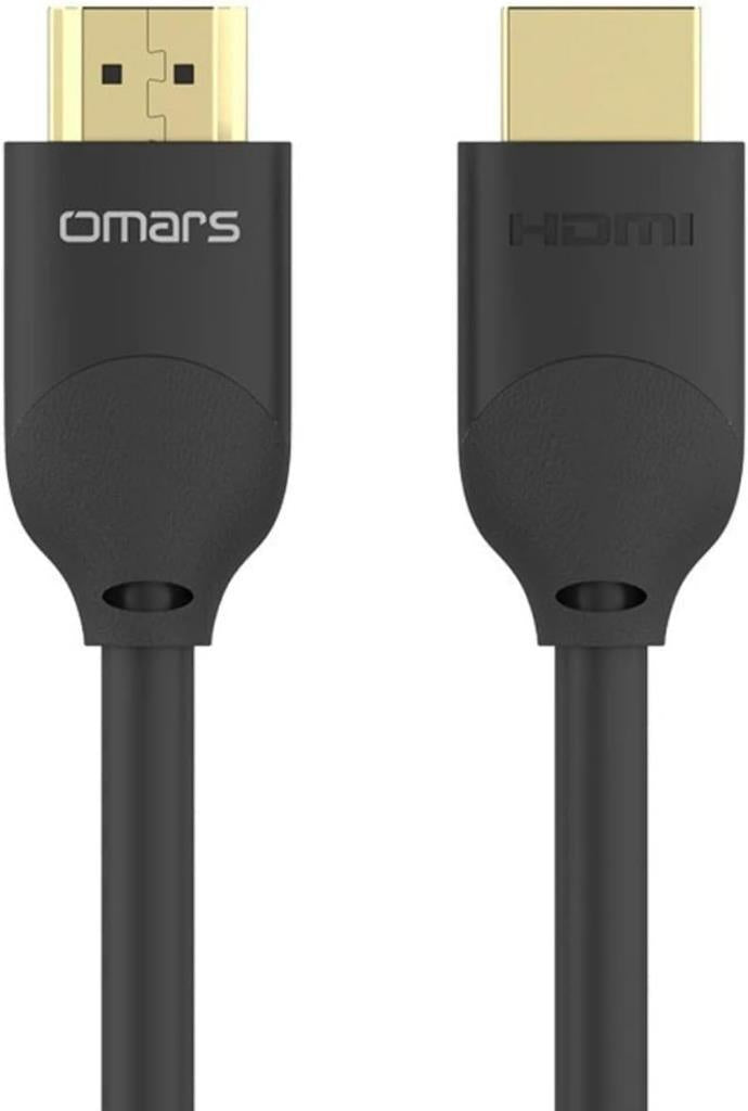 Omars Ultra Sertifikalı 8K@60Hz, 4K@120Hz 48Gbps HDMI 2.1 Kablo 2 Metre - Outlet