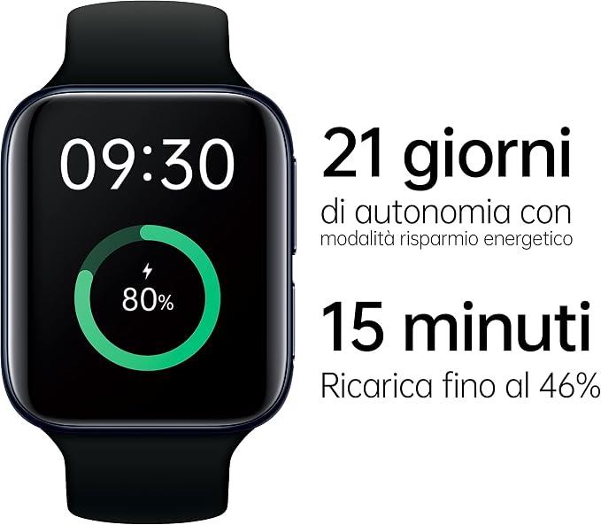 Oppo Watch 46mm Akıllı Saat Siyah Teşhir