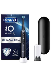 Oral-B iO 5 Siyah Şarjlı Diş Fırçası Outlet