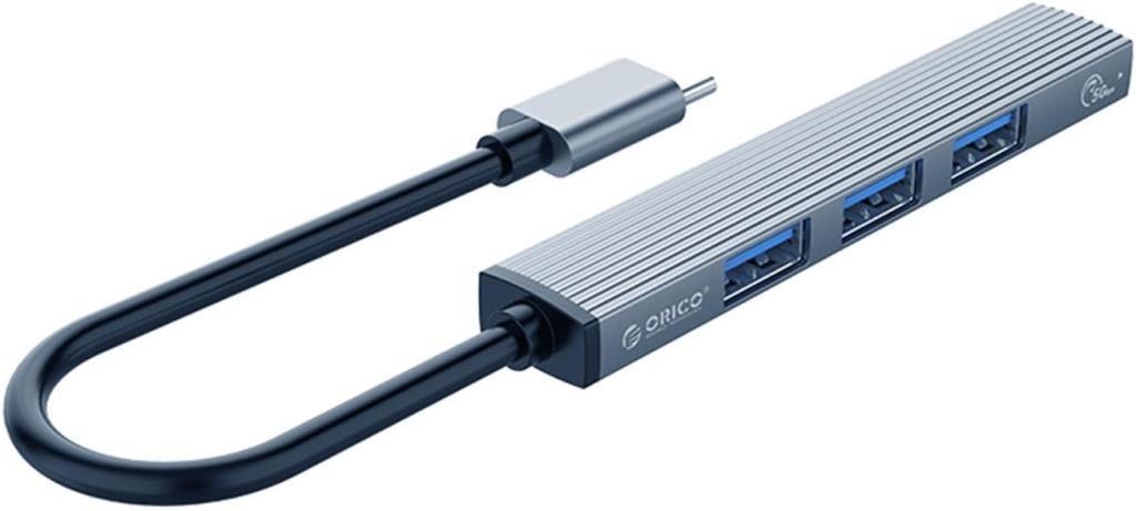 ORICO Hub USB-C 1 x Port USB-A 3.1, 3 x Port USB-A 2.0, Alüminyum - Teşhir