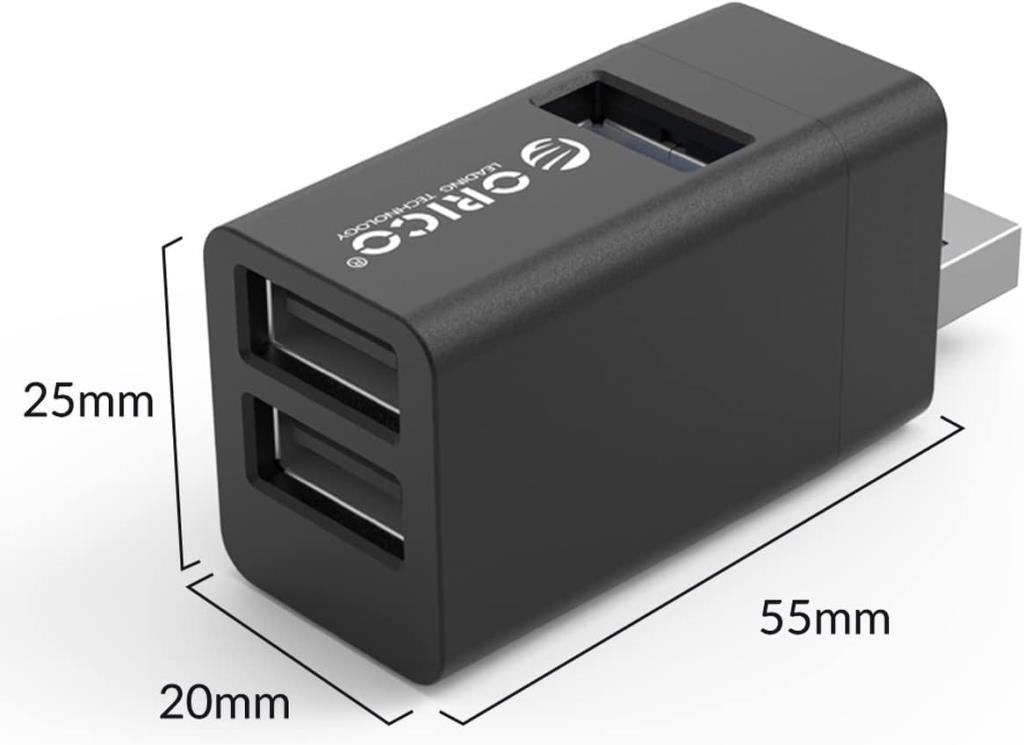 Orico Mini Hub USB 3.1 Gen1 Küçük Hub Kablosuz 2 x USB 2 - Outlet