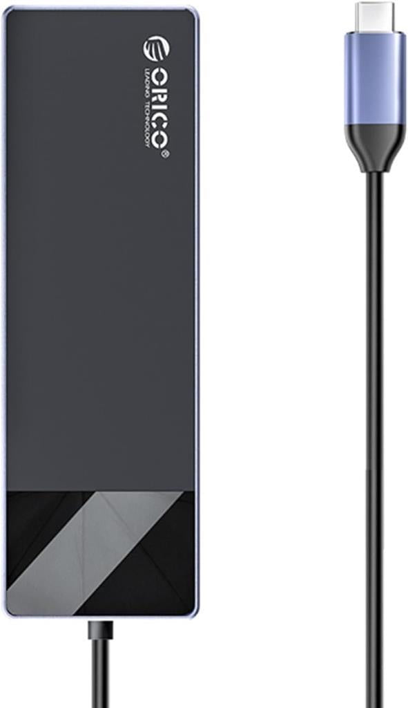 Orico Type-C PD100W HDMI 4K 30 Hz RJ45 SD TF 5 Gbps Type-C 4 USB-A Portlu Çoklayıcı Hub - TEŞHİR