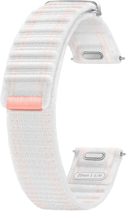 Orijinal Samsung Galaxy Watch 4 44mm Kumaş Kayış (Beyaz) - OUTLET