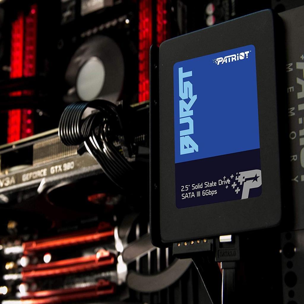 Patriot Burst PBU120GS25SSDR SATA 3.0 2.5" 120 GB SSD - Outlet