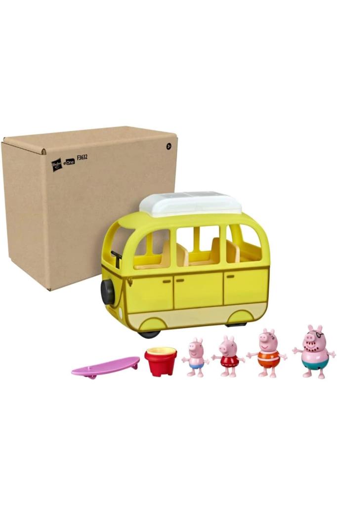 Peppa Pig Peppa'nın Maceraları: Peppa'nın Plaj Kamp Aracı F3632 Teşhir
