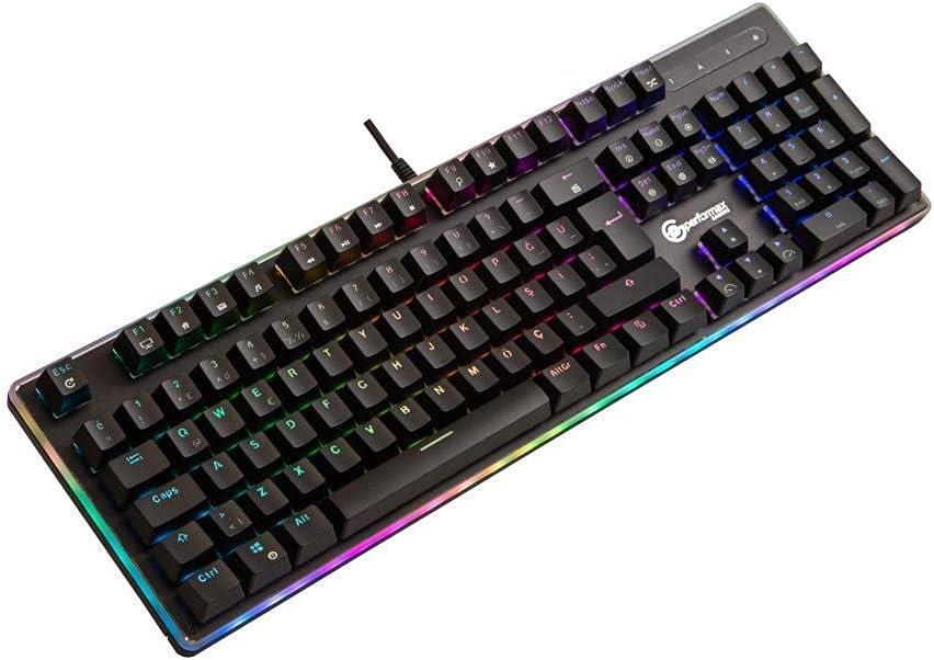 Performax G Xetra RGB Red Switch Kablolu Mekanik Oyuncu Klavyesi - TEŞHİR