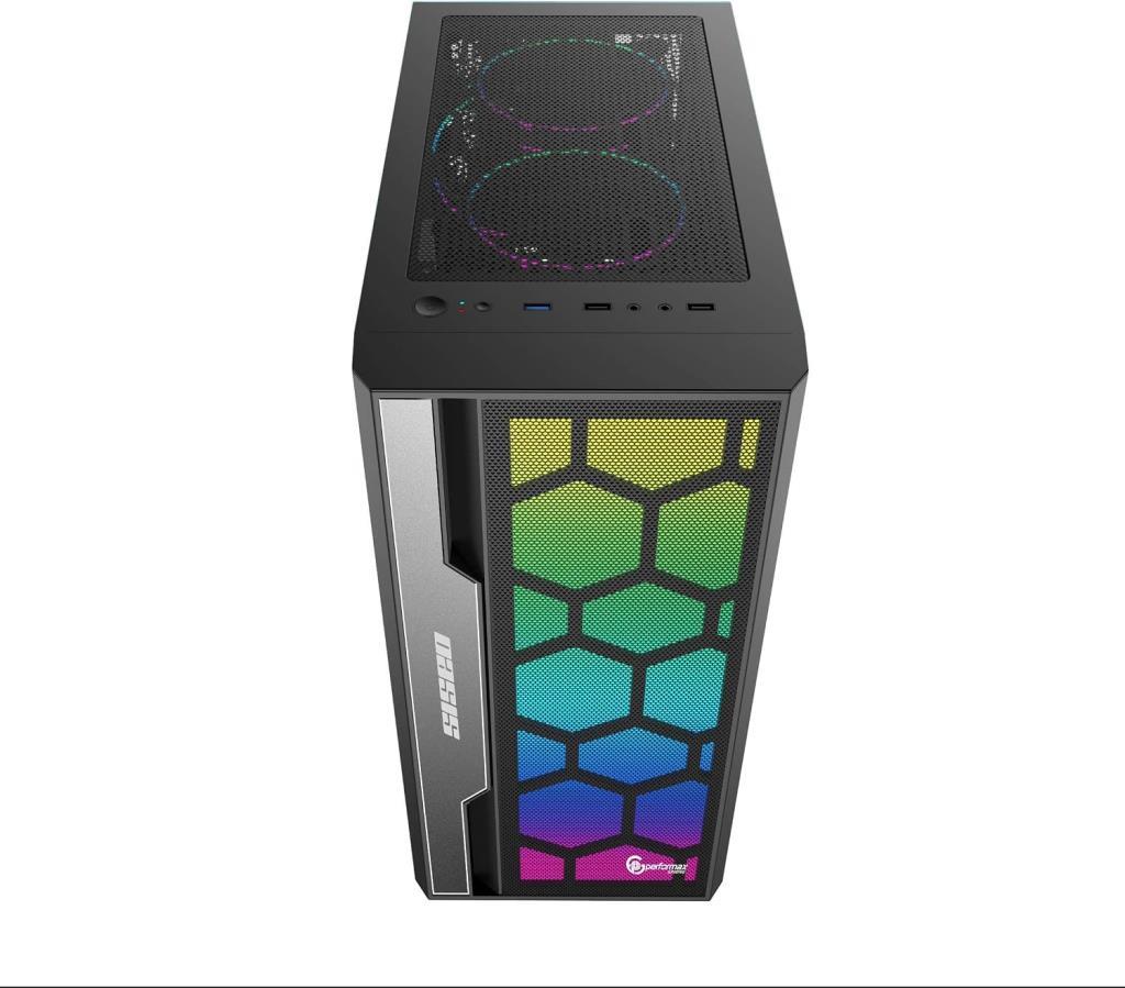 Performax 650 W Oasis 4 Fanlı Siyah ATX Oyuncu Kasası - Outlet