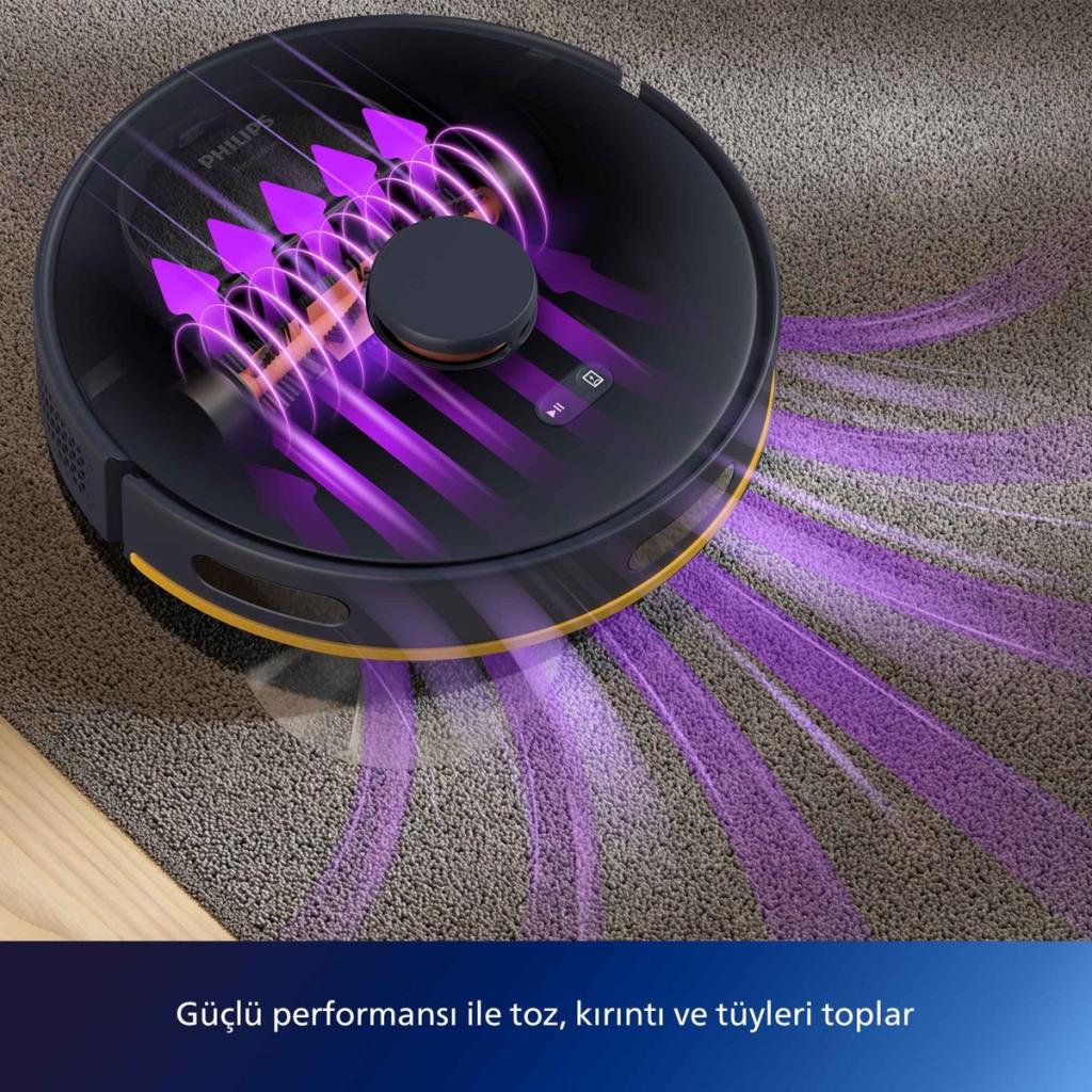 Philips 2000 Serisi XU2000/10 Gece Mavisi Akıllı Robot Süpürge