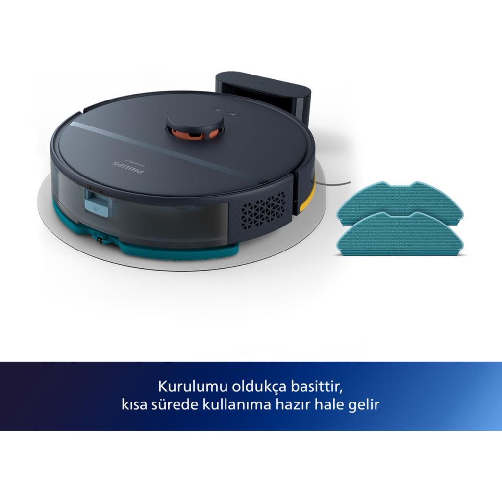 Philips 2000 Serisi XU2000/10 Gece Mavisi Akıllı Robot Süpürge