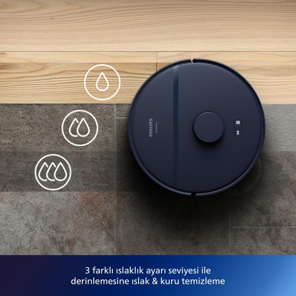 Philips 2000 Serisi XU2000/10 Gece Mavisi Akıllı Robot Süpürge