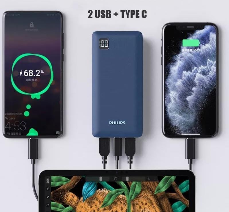 Philips 20000 mAh Hızlı Şarj Powerbank Teşhir