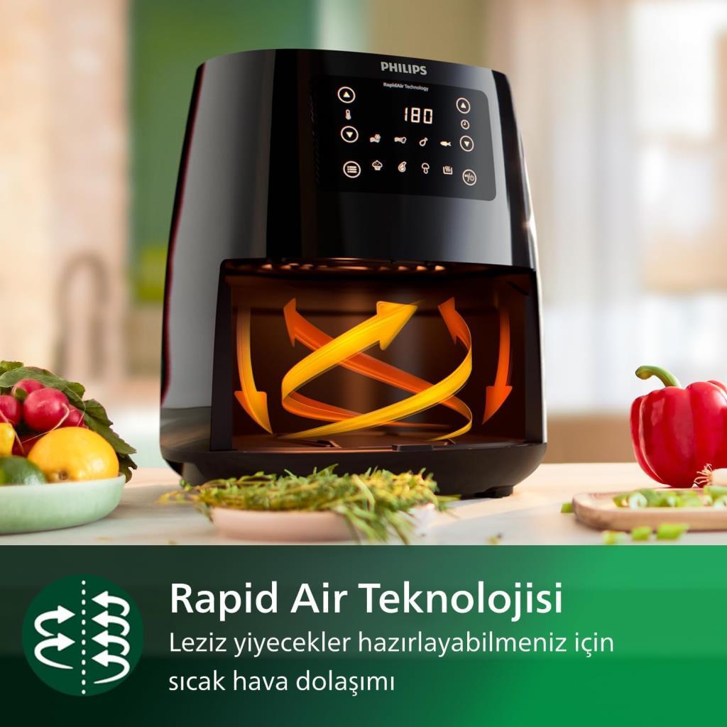 Philips Airfryer 3000 Serisi HD9243/90 L 4.1 lt Yağsız Fritöz Outlet